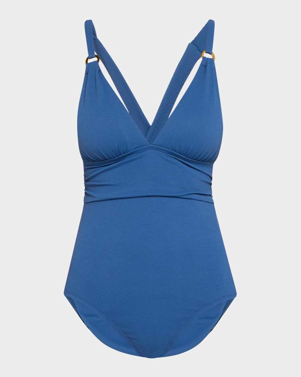 Island Cays Gold Ring One-Piece Swimsuit